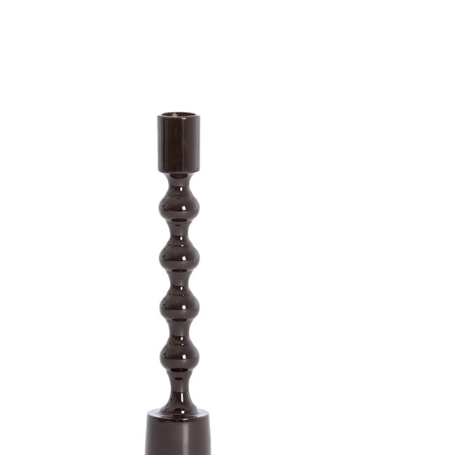 Light & Living Kandelaar Ø4,5x24 cm BABIMO glans donkerbruin