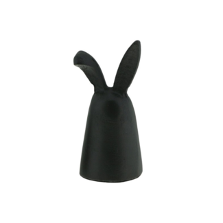 Home Society Deco Bunny L Zwart