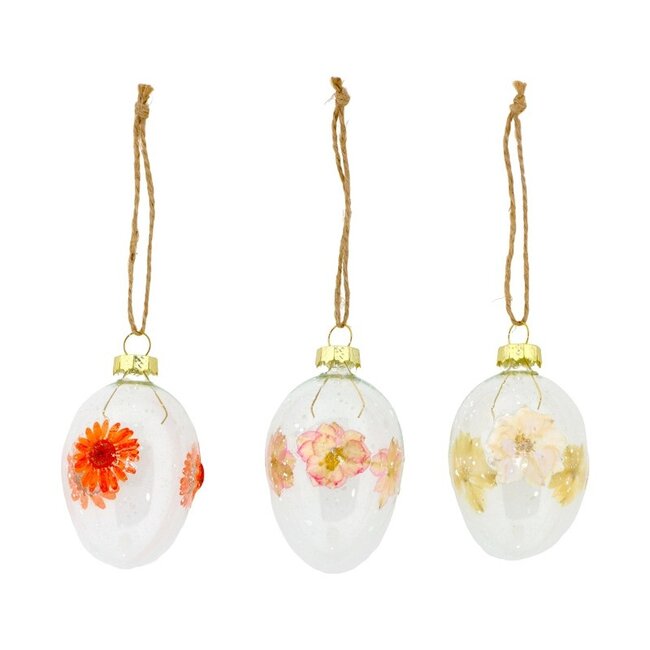 Home Society Ornament Paper Flora Ass. 3