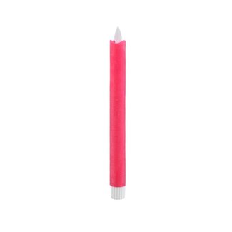 PTMD LED Diner Candle bright pink moveable flame SV2