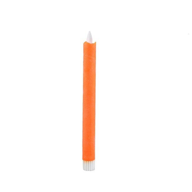 PTMD LED Diner Candle orange moveable flame set of 2