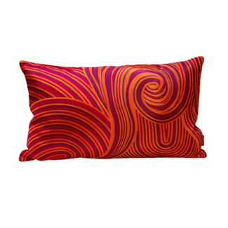 Colmore Cushion swirls multi/pink CO 60x35