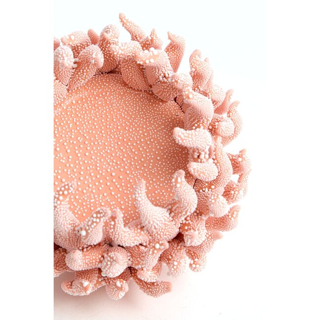 Light & Living Theelichthouder Ø11x8 cm EDESSA porselein perzik