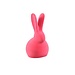 PTMD Iagan Pink flocking terracotta rabbit sitting M