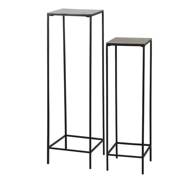 Light & Living Zuil HARTSVILLE donker bruin brons L max 35x35x120 cm