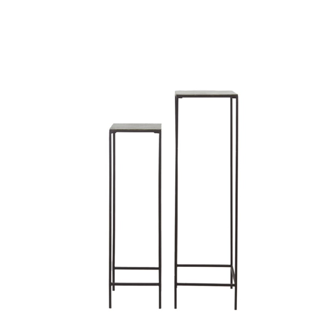 Light & Living Zuil HARTSVILLE donker bruin brons L max 35x35x120 cm