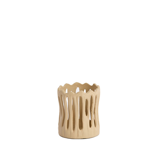 Light & Living Theelicht Ø8,5x10 cm TIVOLI mat zand
