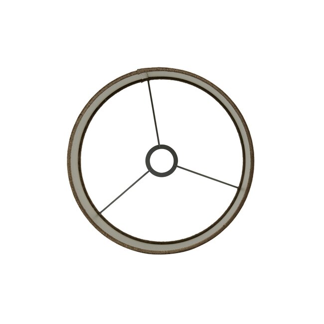 Light & Living Kap cilinder 30-30-21 cm LUBIS bruin