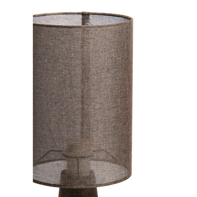 Light & Living Tafellamp Ø20x58 cm MICKY linnen bruin