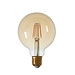 Light & Living LED globe Ø9,5x14 cm LIGHT 4W amber E27 dimbaar