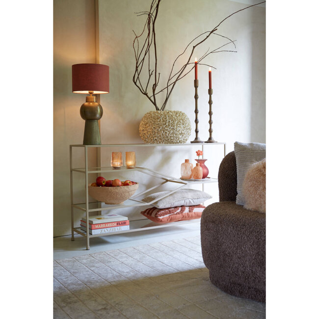 Light & Living Vaas deco Ø47,5x30 cm PHYLIA crème