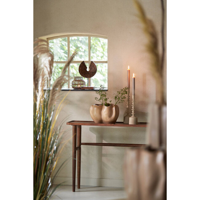 Light & Living Kandelaar Ø10x42,5 cm MERAKO mat beige