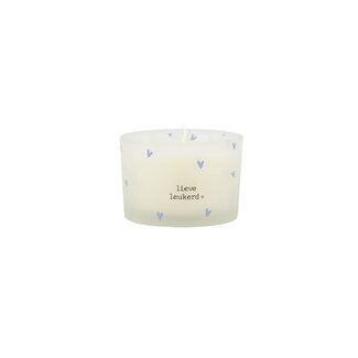 Zusss Geurkaars in wikkel lieve leukerd blauw