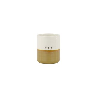 Zusss Geurkaars reactive glaze kusss M honing