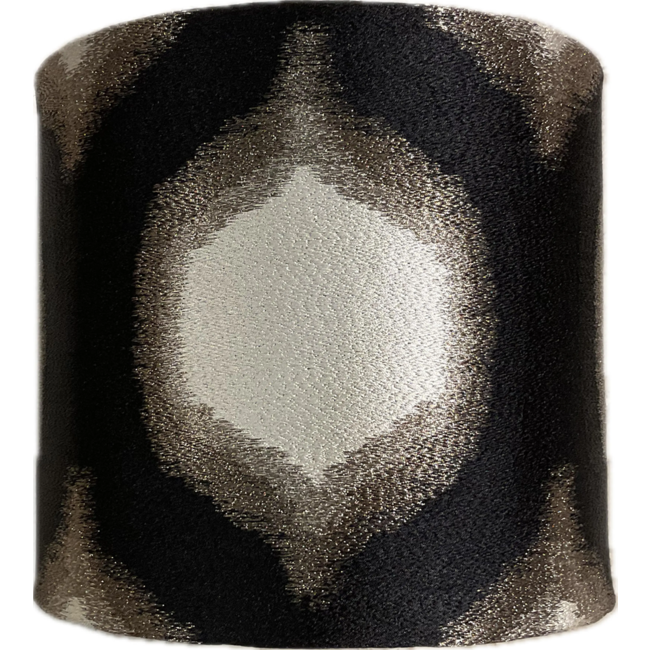Colmore Kap cilinder Ø38x33 cm Black, White, Bronze