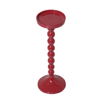 Colmore Candle holder Magenta enamel ALU RAW 13x13x35