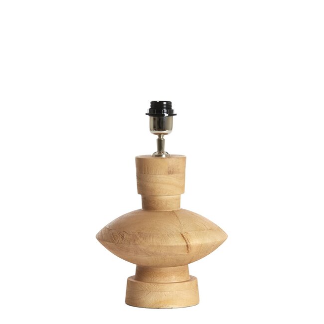 Light & Living Lampvoet Ø23X25 Cm Fiera Wood Matt Naturel