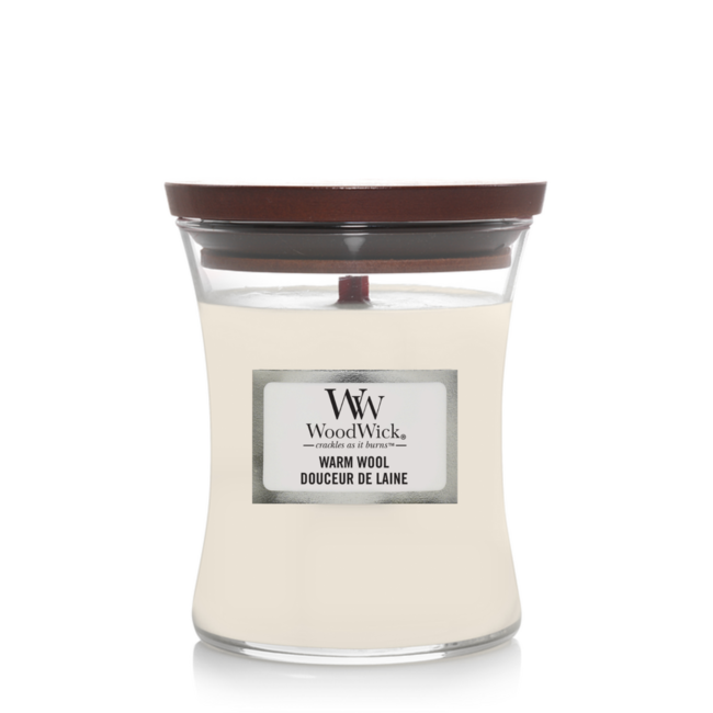 Woodwick Warm Wool Medium Candle WoodWick© 60h.