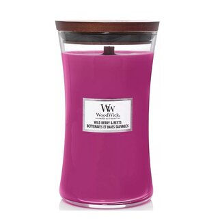 Woodwick Wild Berry & Beets Large Candle WoodWick© 130h.