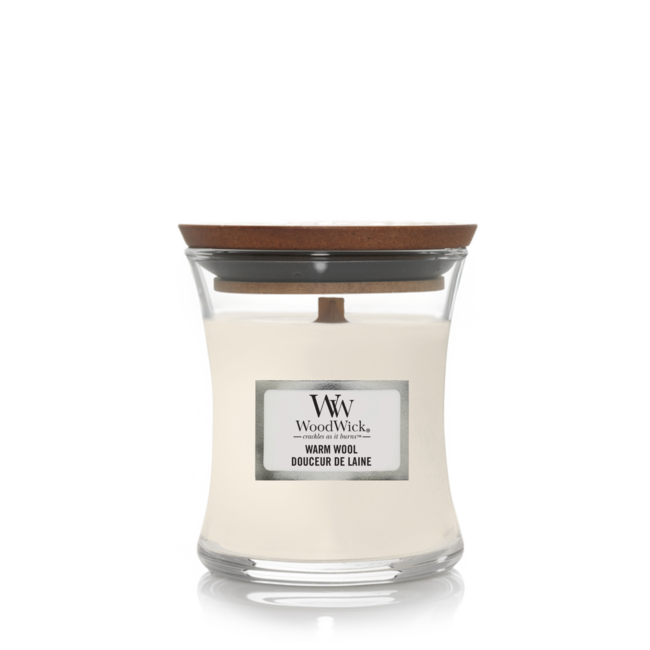 Woodwick Warm Wool Mini Candle WoodWick© 20h.