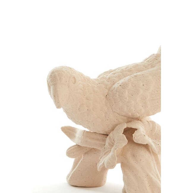 Light & Living Ornament 21,5X17X35 cm Bird Keramiek Mat Crème