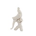 Light & Living Ornament 22,5X14X39 cm Bird Keramiek Mat Crème