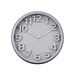 Wall Clock Elevated Classic Numbers Warm Grey