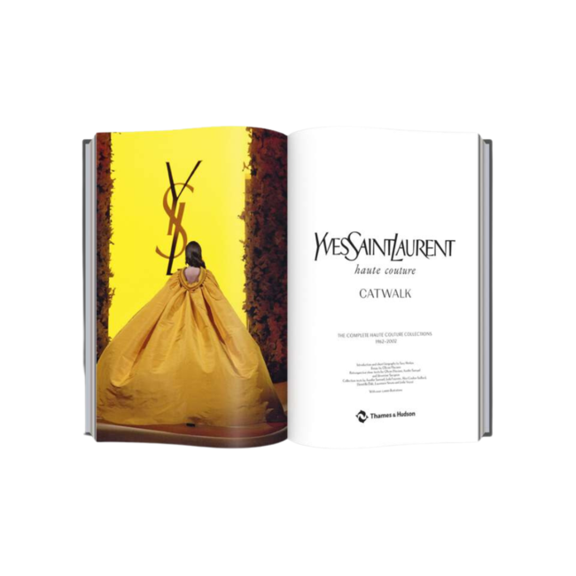 Yves Saint Laurent Catwalk koffietafelboek