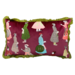 Colmore Kussen heren bordeaux fluweel 60x35
