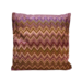 Colmore Kussen multi purple chevron CO 50x50
