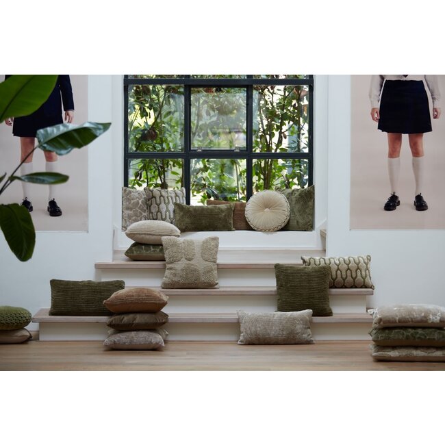 Light & Living Kussen 45x45 cm ZIRAFI beige