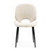 Riviera Maison Mr. Beekman Dining Chair, bouclé, white sand