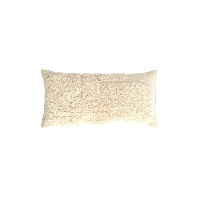 Light & Living Kussen 60x30 cm JAVEA crème
