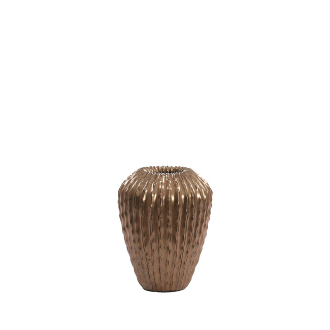 Light & Living Vaas Ø29x37 cm CACTI antique bronze