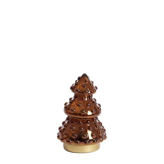 Light & Living Tafellamp LED Ø12X18,5 cm TREE metallic okergeel+goud
