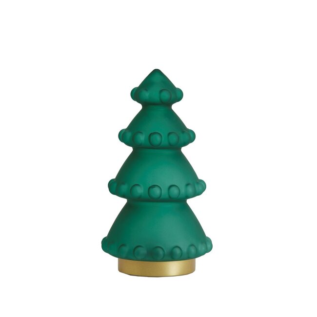 Light & Living Tafellamp LED Ø15x28,5 cm TREE mat groen-blauw+goud