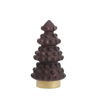 Light & Living Tafellamp LED Ø15x28,5 cm TREE metallic mat bruin + goud