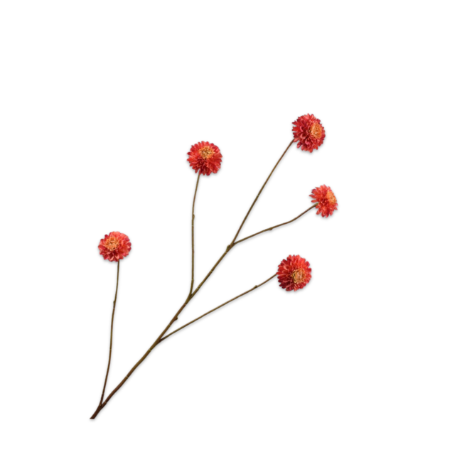 Silk-Ka DAHLIA TAK ROOD LT 90 cm