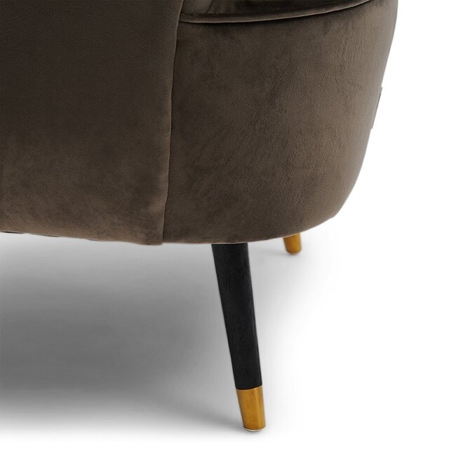 Riviera Maison Laurel Armchair Vel III Anthra