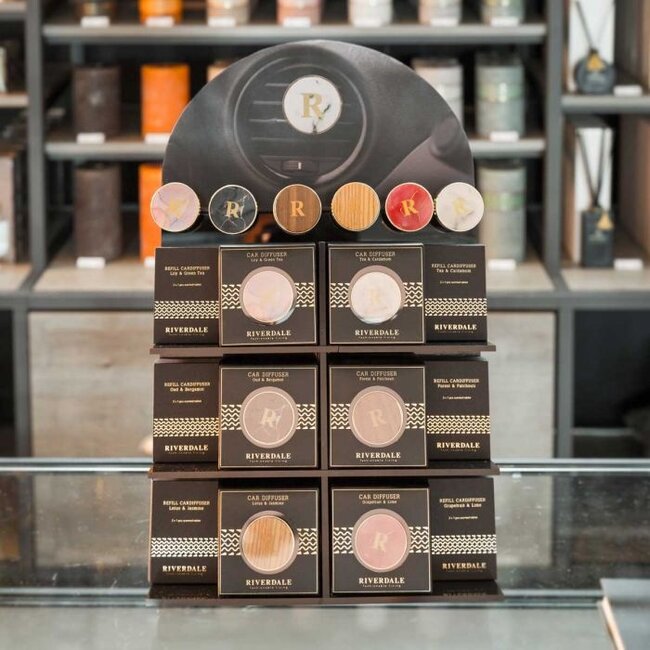 Riverdale Navulling Autoparfum Milou zwart