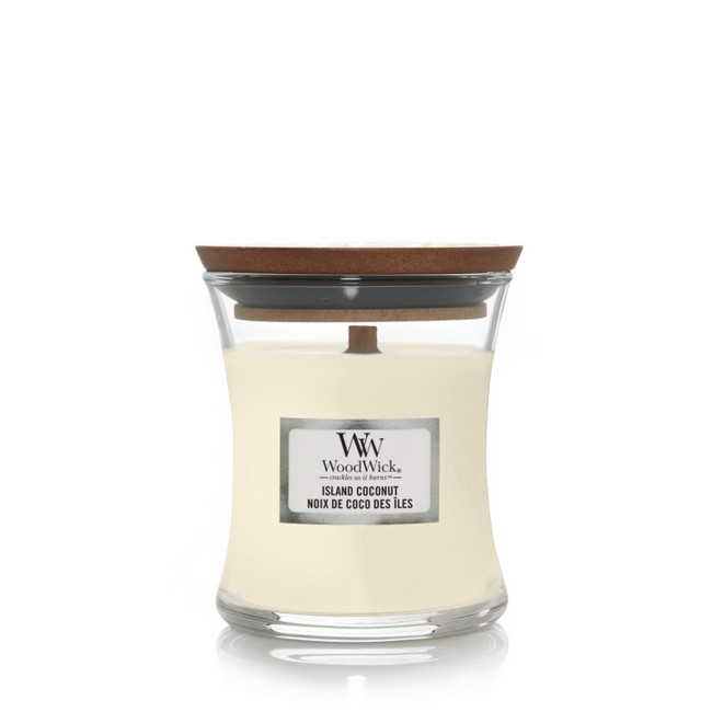 Woodwick Island Coconut Mini Candle WoodWick© 20h.