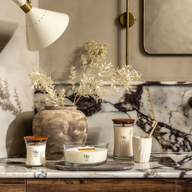 Woodwick Solar Haze Ellipse Candle WoodWick© 50h.