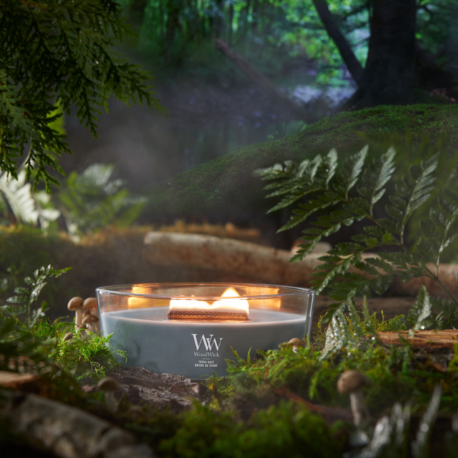 Woodwick Terra Haze Ellipse Candle WoodWick© 50h.