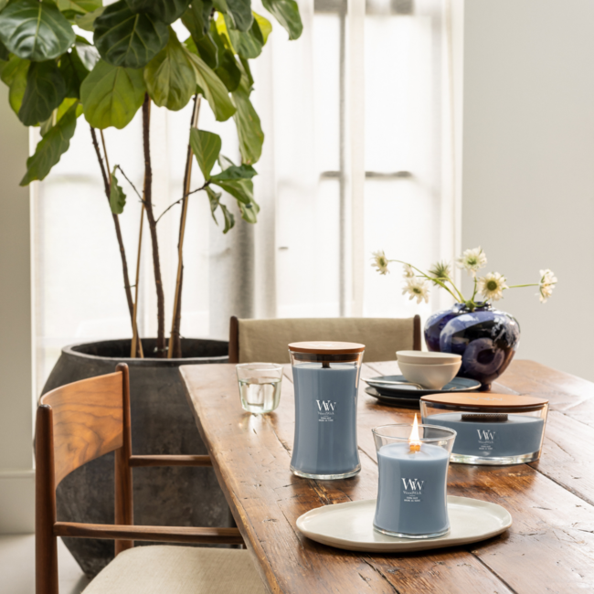 Woodwick Terra Haze Large Candle WoodWick© 130h.