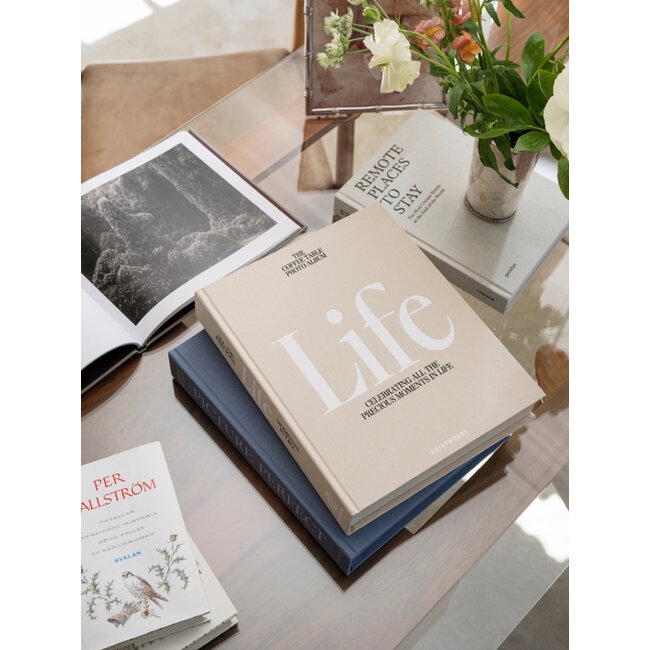 Koffietafelboek Fotoalbum Life - Beige