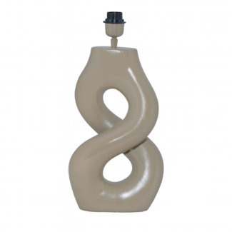 Colmore Table lamp ALU RAW/Khaki 24x14x50