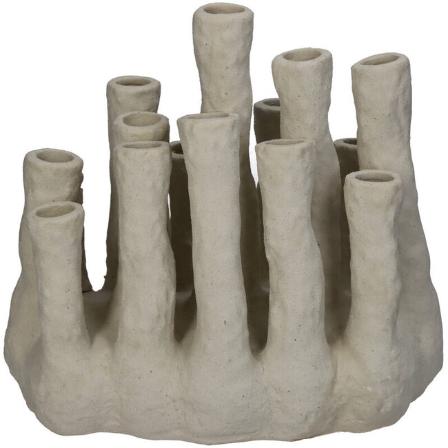 Kersten Ornament Koraal Ecru 27x16x24cm