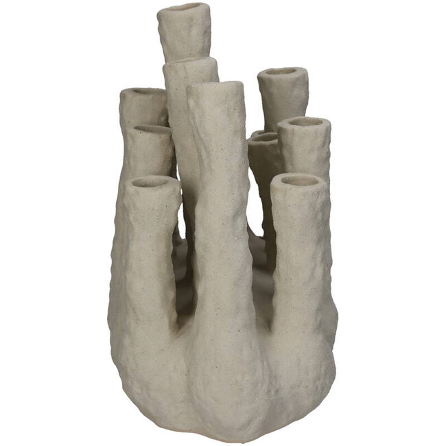 Kersten Ornament Koraal Ecru 27x16x24cm