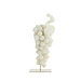 Light & Living Ornament op voet 15x13x35 cm GRAPE creme+antique bronze