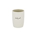Zusss Koffiemok daddy cool wit/zand/zwart